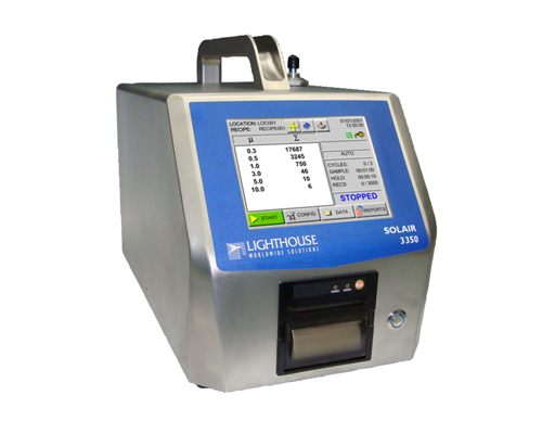 Particle counter Apex Z - clean room certification & monitoring ISO 16466-1